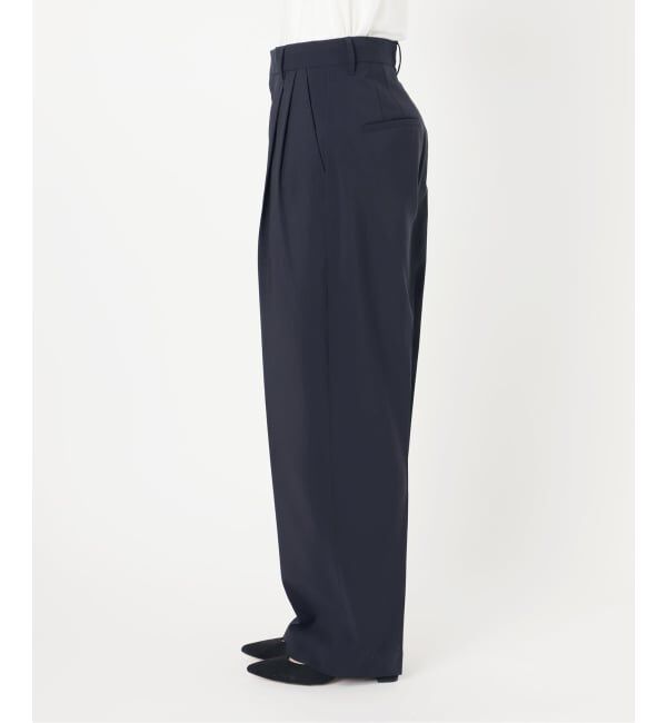 FRAMeWORK「≪追加予約≫撥水強撚PEバレルパンツ」|スラックス|