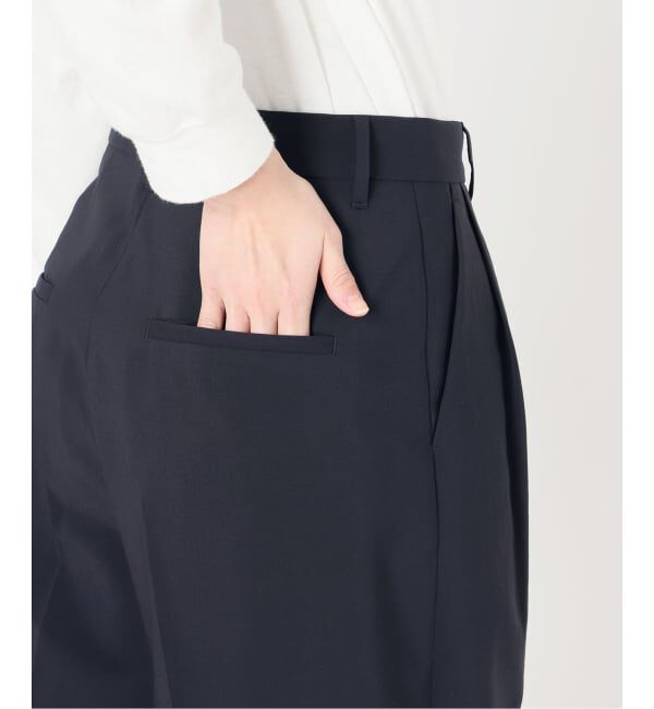 FRAMeWORK「≪追加予約≫撥水強撚PEバレルパンツ」|スラックス|