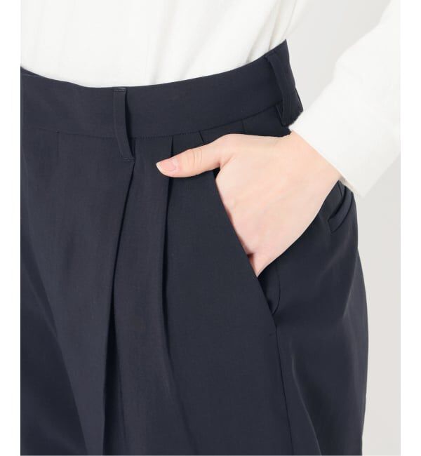 FRAMeWORK「≪追加予約≫撥水強撚PEバレルパンツ」|スラックス|