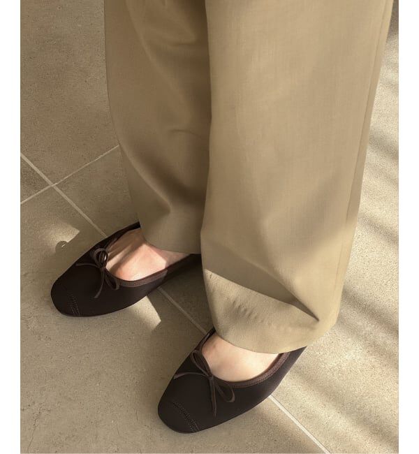  「《WEB限定/追加》Le decore / ル デコレ ballerina」|バレエシューズ|ブラウン