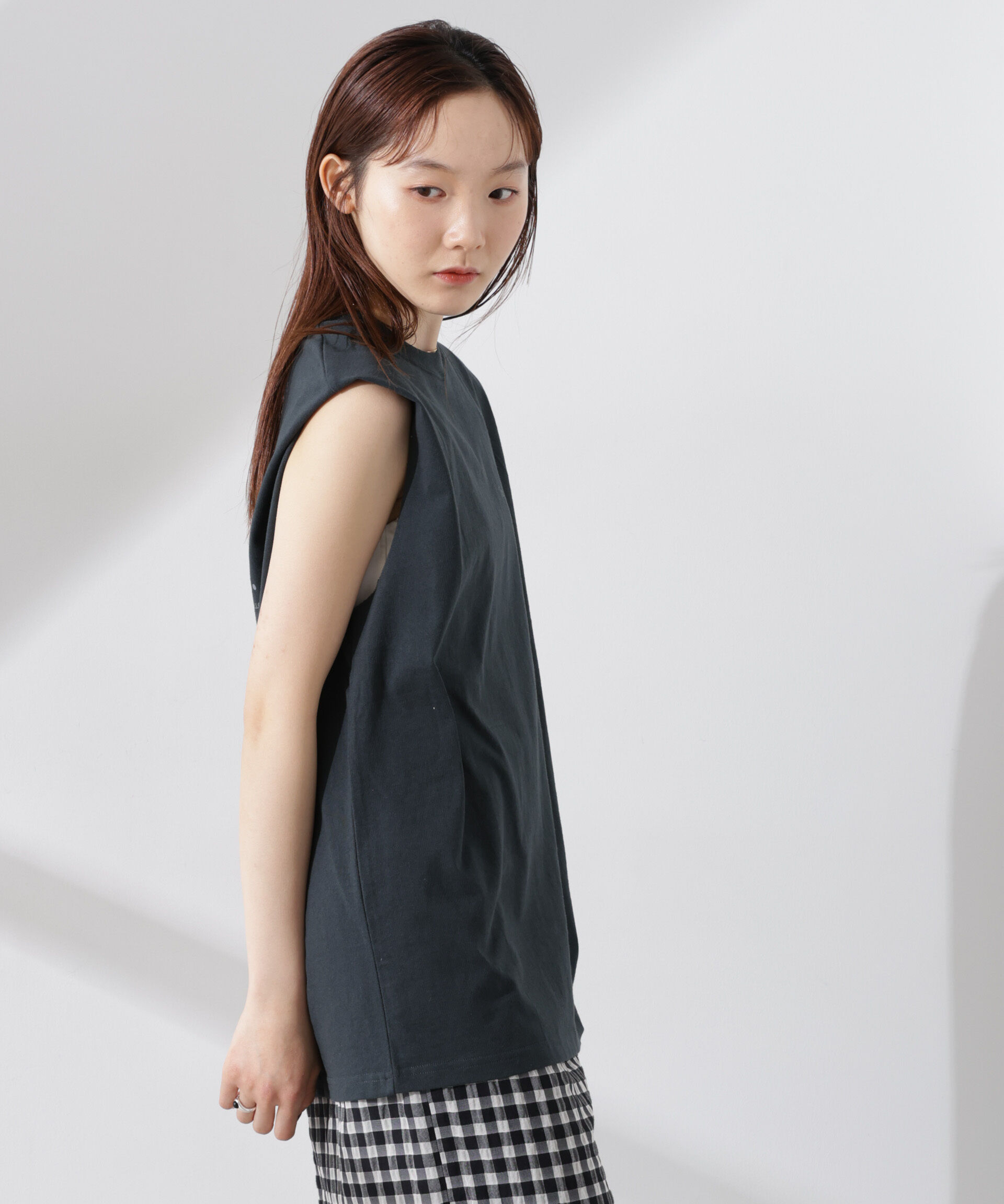 nano･universe「RUSSELL ATHLETIC/別注 Jersey Sleeveless Graphic T」|Tシャツ・カットソー|