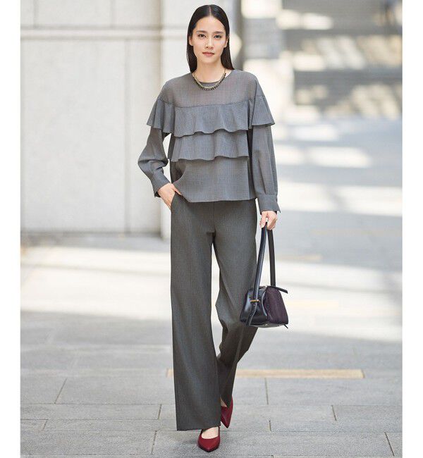 自由区「【SHIHOさん着用】ビジューレーン ネックレス」|ネックレス|