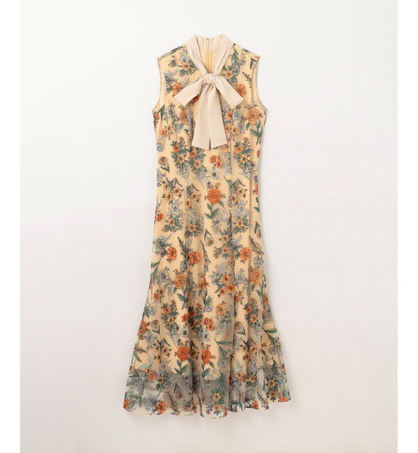 GRACE CONTINENTAL「フラワーマーメイドドレス」|ドレス|