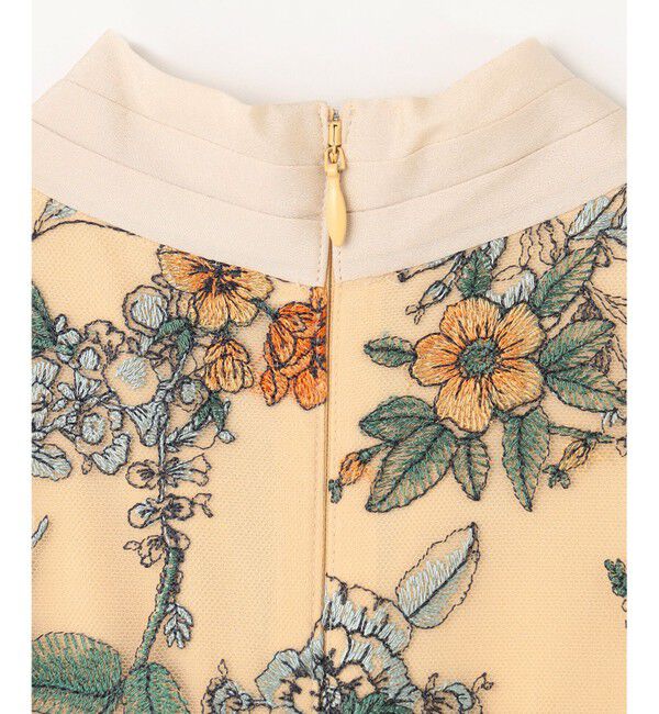 GRACE CONTINENTAL「フラワーマーメイドドレス」|ドレス|