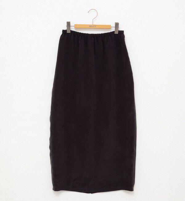 NOLLEY'S「《セットアップ対応》ウォッシャブルシルキーキュプライージースカート」|スカート|
