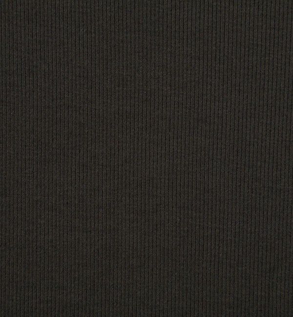 Rie Miller「ウォッシャブルリブカットアウト2WAYロンT」|Tシャツ・カットソー|