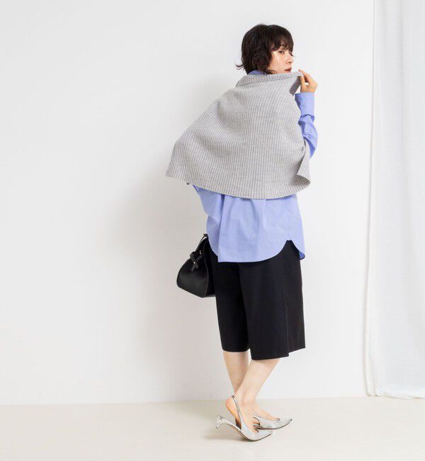 NOLLEY'S「《手洗い可能》2WAYニットポンチョ」|ニット・セーター|