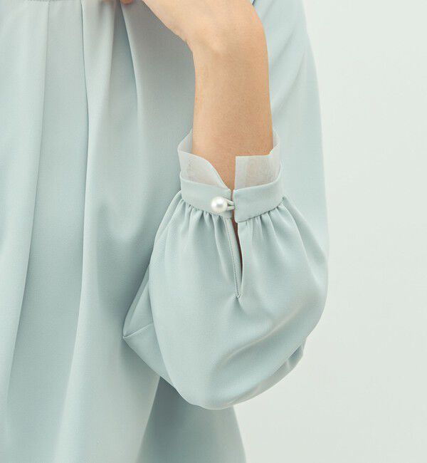 NOLLEY'S「ウォッシャブル2WAYストレッチブラウス」|シャツ・ブラウス|