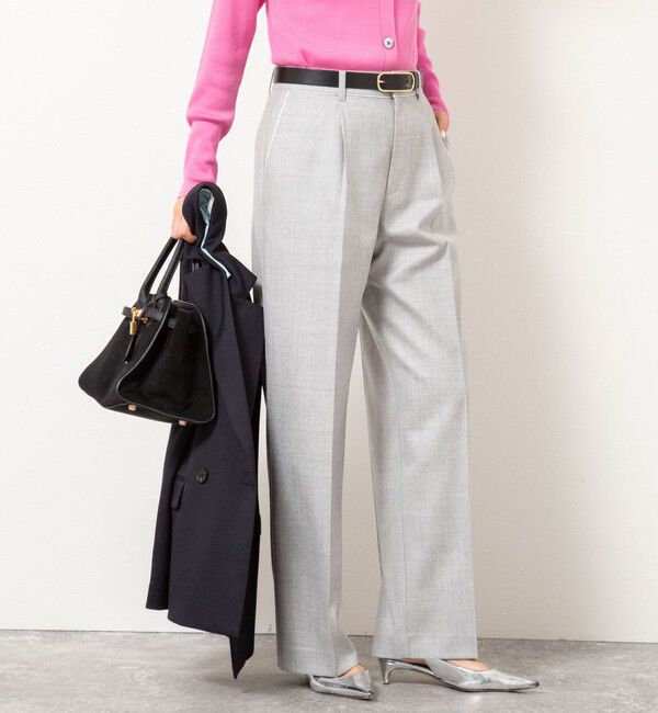 NOLLEY'S「フラノセミワイドパンツ」|その他|