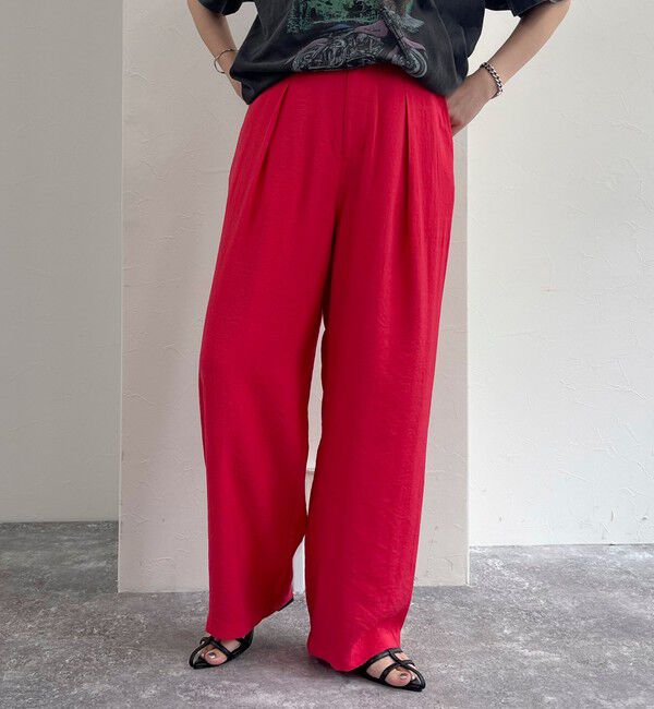 fredy emue「クールタンブラーツイルスラックス」|スラックス|