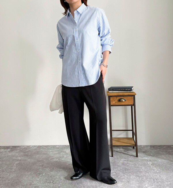 fredy emue「FR刺繍オックスコンパクトシャツ」|シャツ・ブラウス|