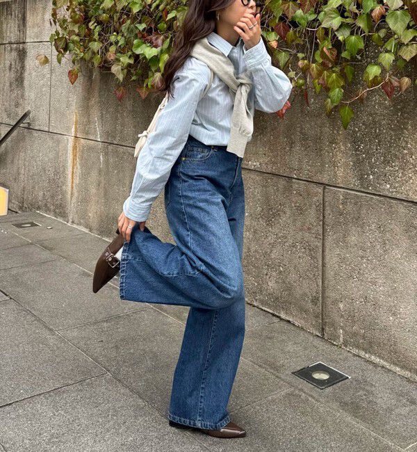 fredy emue「FR刺繍オックスコンパクトシャツ」|シャツ・ブラウス|