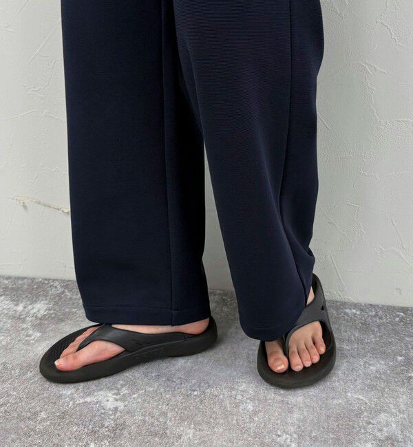 fredy emue「ウエストレイヤードイージーパンツ」|チノ|