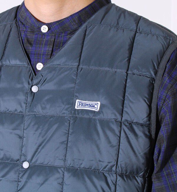 GLOSTER「【UNISEX/4サイズ/6色展開】FREDYMAC別注 TAION ベーシックインナーダウンベスト」|ダウンベスト・ベスト|
