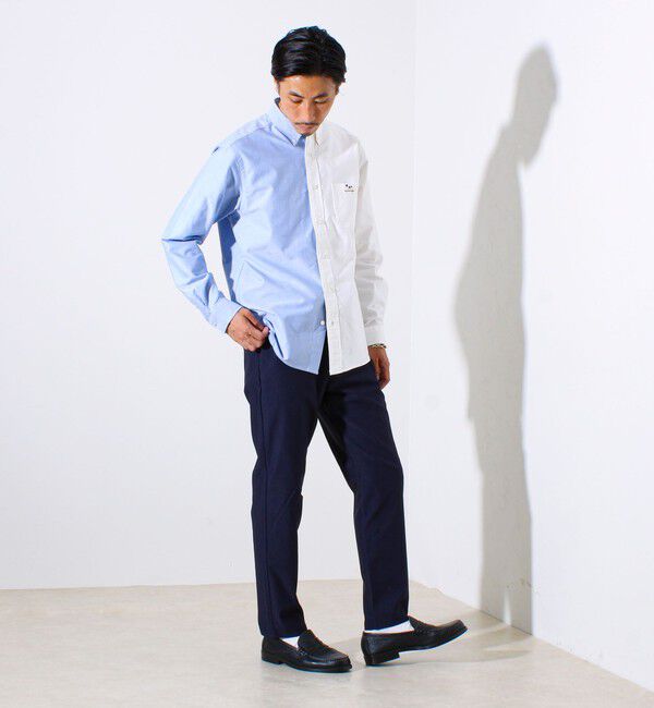 GLOSTER「【大人の美脚パンツ/S～XL展開】ミラクルストレッチ イージーパンツ」|チノ|