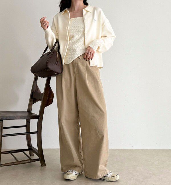 fredy emue「ニットシャツカーディガン バブーシュカ付き」|ニット・セーター|