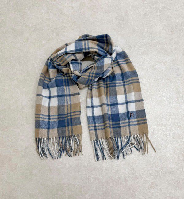 fredy emue「ソフトチェックストール」|ストール|