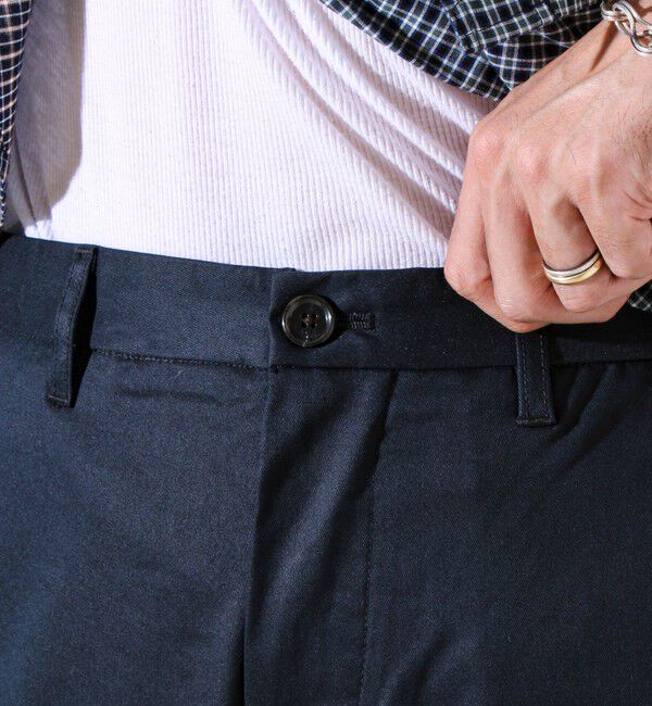 GLOSTER「【ビジカジ対応】スマートチノストレッチパンツ」|チノ|