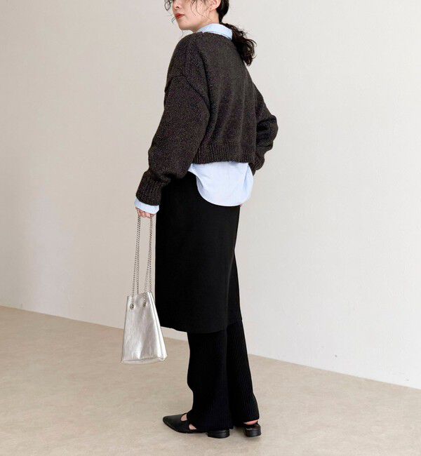 fredy emue「rib knit skirt&pants」|チノ|