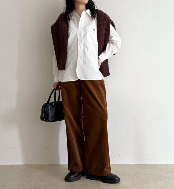 fredy emue「【GEVACO/ゲバコ】コーデュロイイージーワイドパンツ」|チノ|
