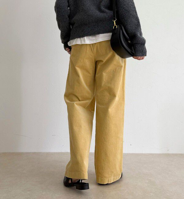 fredy emue「コーデュロイストレートパンツ」|チノ|