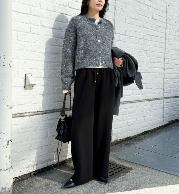 fredy emue「スパンコールニットカーディガン」|カーディガン|