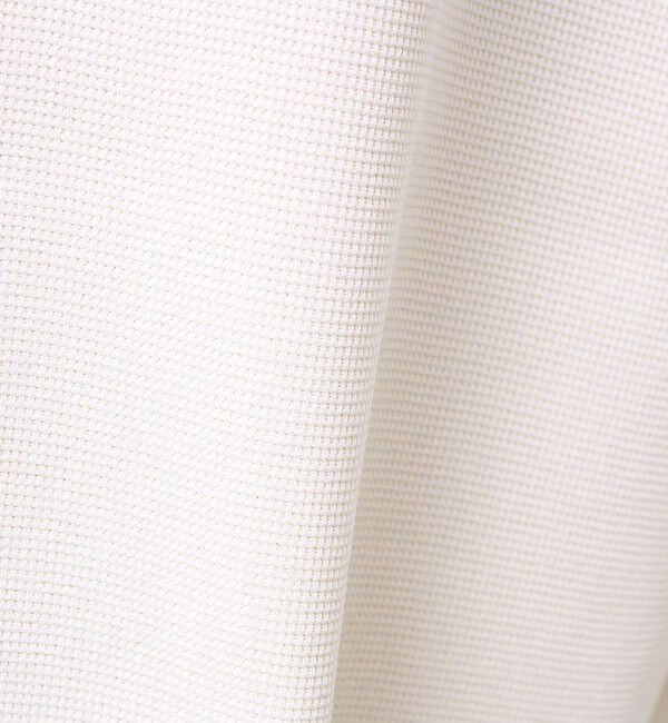 GLOSTER「ワッフルフリース ハーフジッププルオーバー」|スウェット・ジャージ|