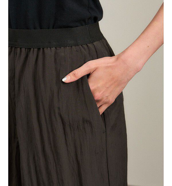 SALON adam et rope'「ウールナイロンワッシャーパンツ」|チノ|