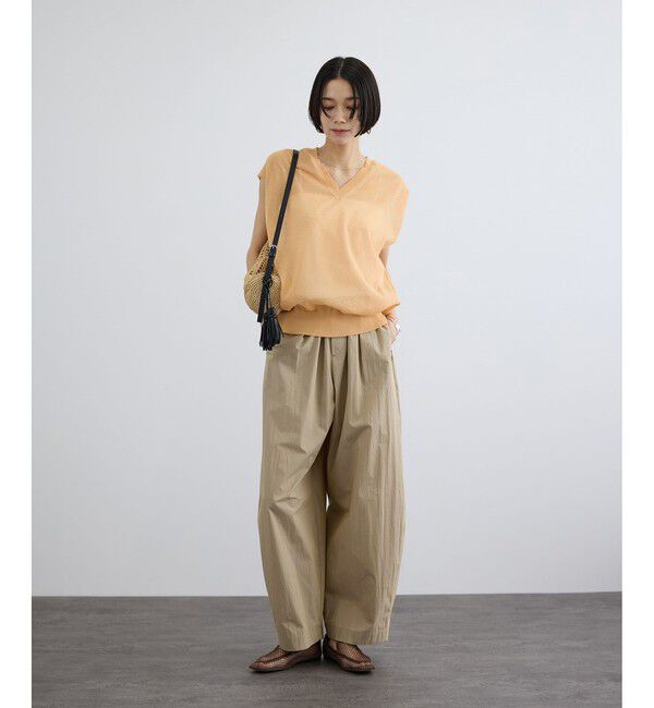 SALON adam et rope'「ウォーターリペレントイージーカービーパンツ / 撥水加工」|チノ|