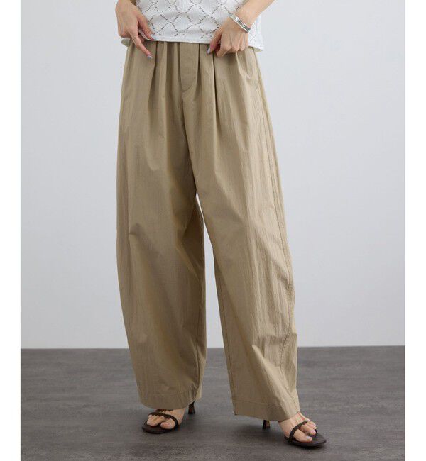 SALON adam et rope'「ウォーターリペレントイージーカービーパンツ / 撥水加工」|チノ|