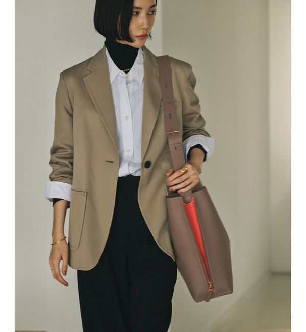 ROPE「【E'POR】Y BAG Shoulder Large【通勤】【A4対応】【ドラマ着用】」|ショルダー・メッセンジャー|ブラウン(20)