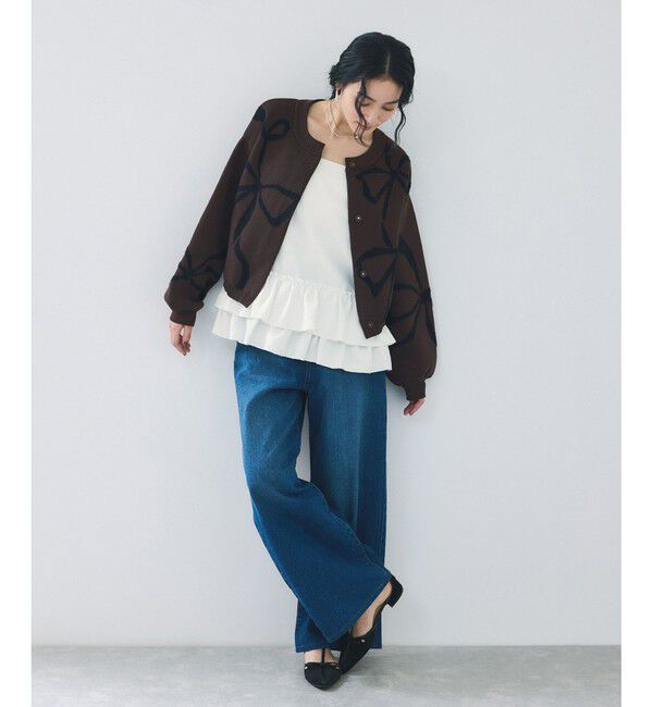 VIS「レイヤードティアードインナートップス」|キャミソール|