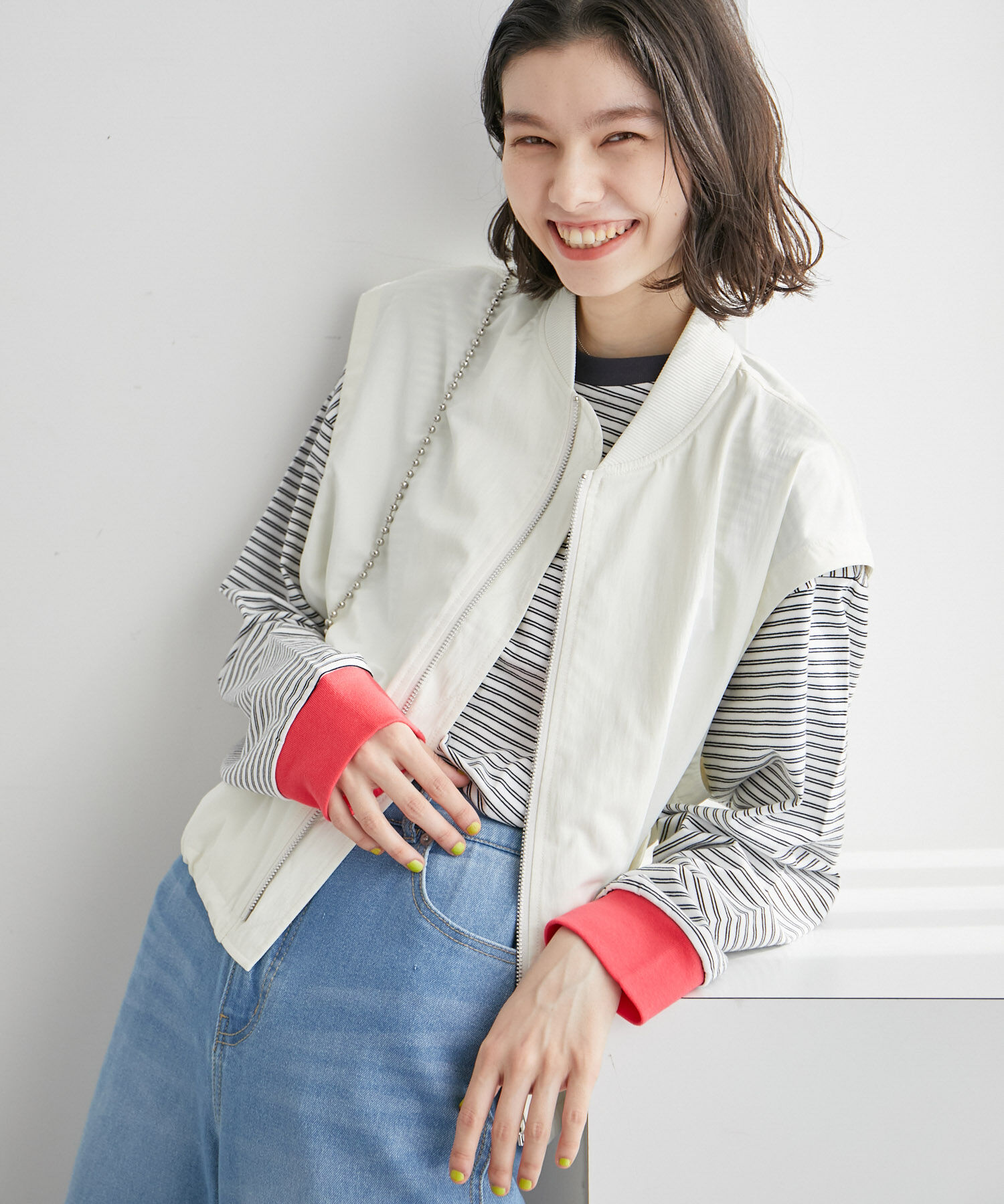 ROPE' PICNIC R「撥水加工/ミリタリーベスト/リンクコーデ」|ベスト・ジレ|