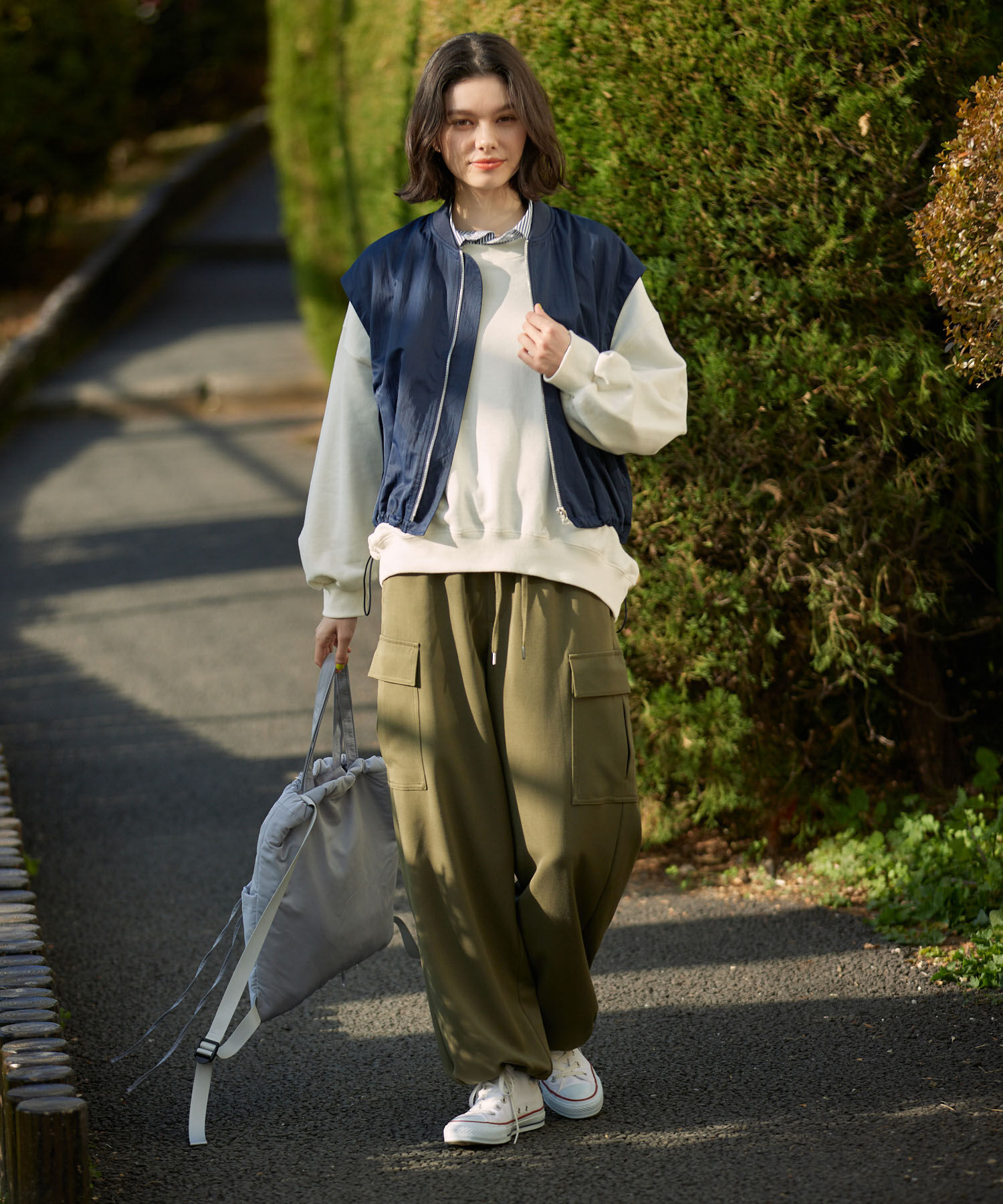 ROPE' PICNIC R「撥水加工/ミリタリーベスト/リンクコーデ」|ベスト・ジレ|