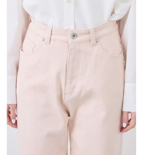 Rope&rsquo;Picnic「【新色追加】【ウエスト革命デニム】ウエストシェイプハイライズマムジーンズ」|デニム|