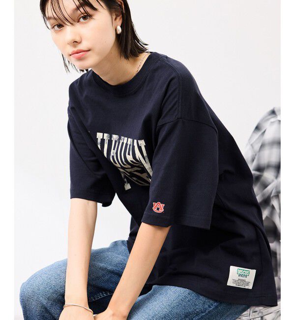 Rope&rsquo;Picnic「【DISCUS ATHLETIC/ディスカスアスレチック】オーバーサイズU.S.カレッジTシャツ」|Tシャツ・カットソー|