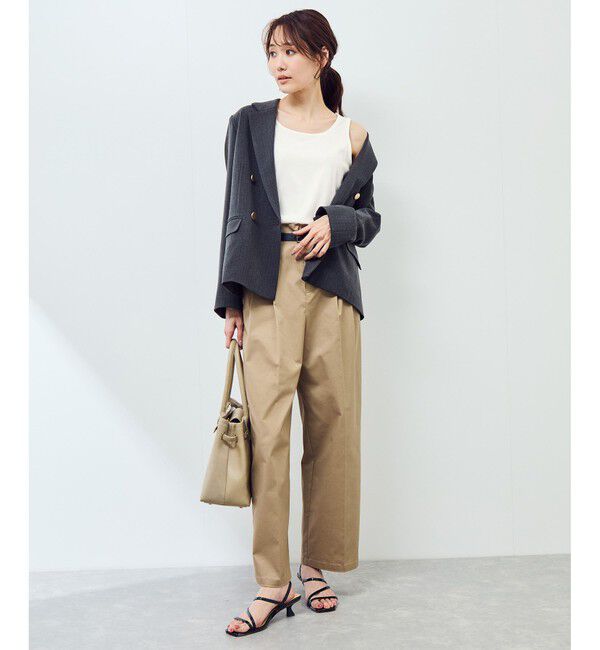 Rope&rsquo;Picnic「ベーシックリブタンクトップ」|タンクトップ|