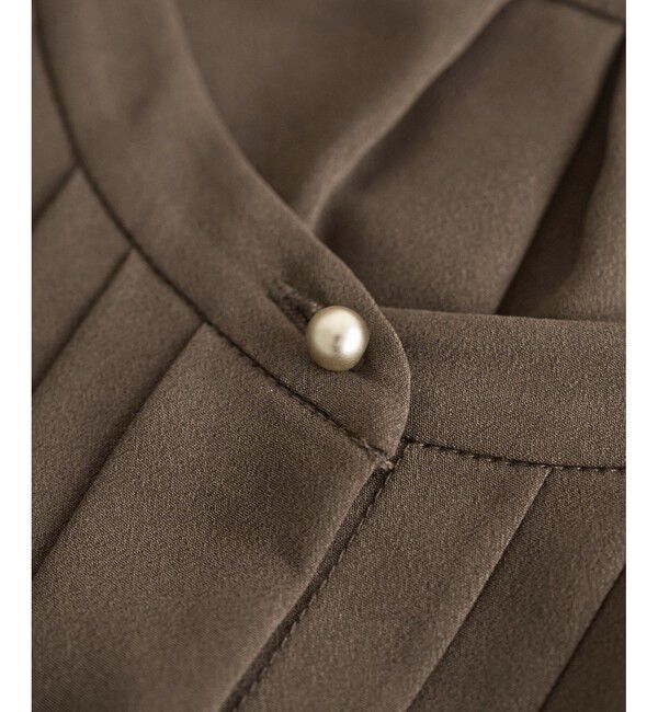 Rope&rsquo;Picnic「フロントピンタックブラウス/一部WEB限定カラー」|シャツ・ブラウス|