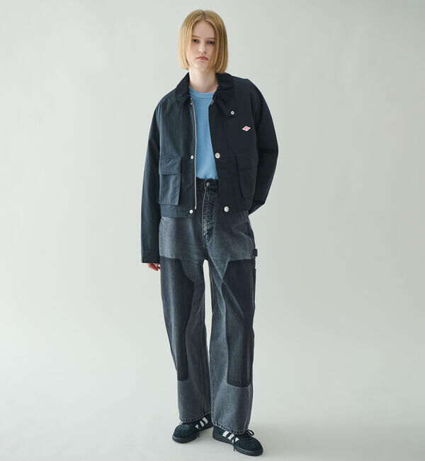  「DANTON | 中綿ナイロン ショートジャケット WOMEN」|ダウン|