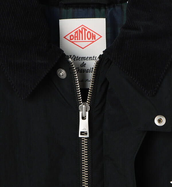  「DANTON | 中綿ナイロン ショートジャケット WOMEN」|ダウン|