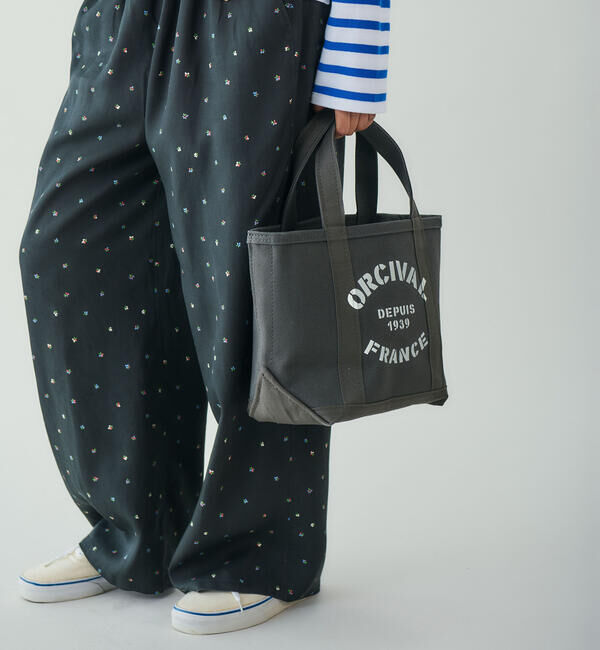 ORCIVAL「ORCIVAL | プリント キャンバストートバッグ 小」|トートバッグ|
