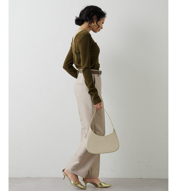  「フロッキーバックシャンカットソー」|Tシャツ・カットソー|