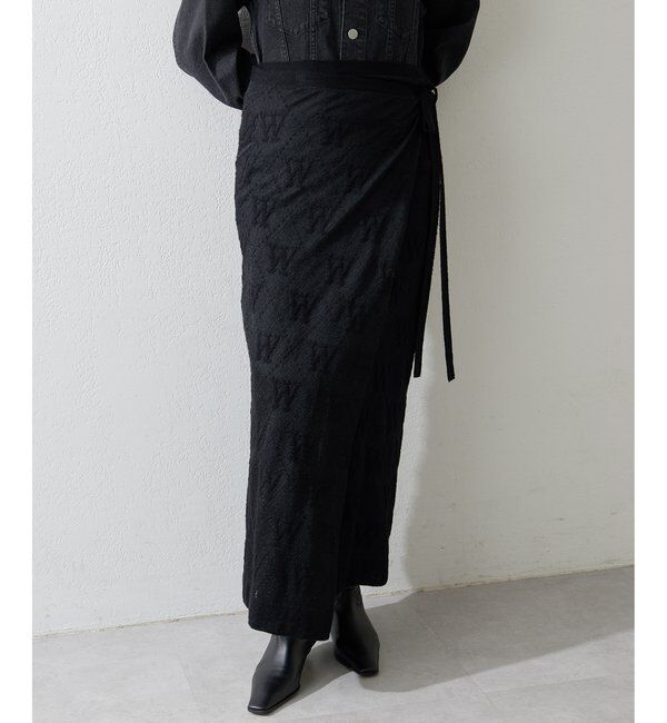  「ジャガードラップスカート」|スカート|