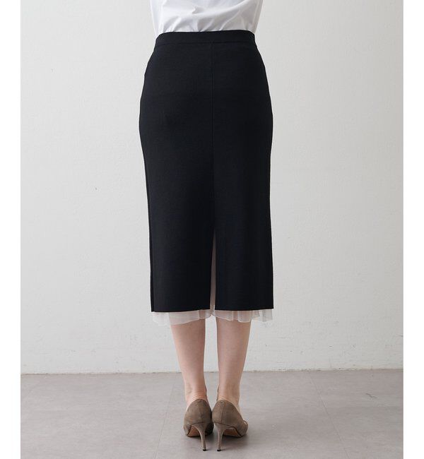 GEMINI「【GEMINI】ニットレイヤードスカート」|スカート|