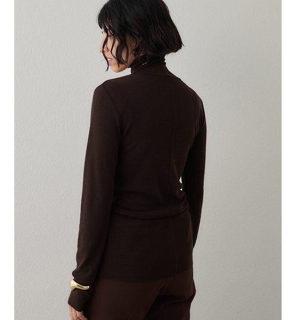  「ウール混カットタートルプルオーバー」|Tシャツ・カットソー|