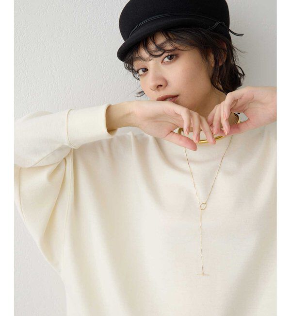  「圧縮スムースワイドプルオーバー」|Tシャツ・カットソー|