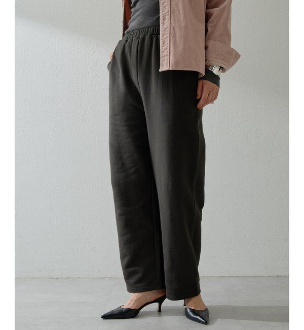  「裏毛ワイドパンツ」|チノ|