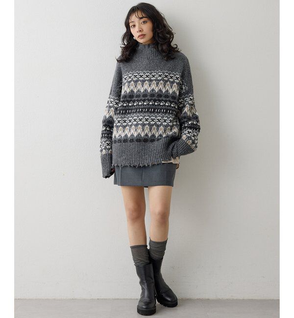  「フェアアイルプルオーバー」|ニット・セーター|