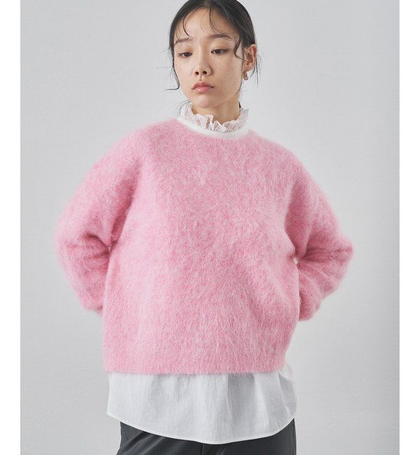  「スーリーアルパカクルーネックプルオーバー」|ニット・セーター|