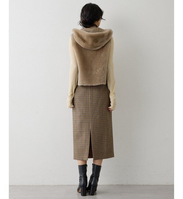 「ウールベルト付スカート」|スカート|